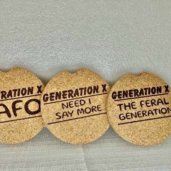 Other - Generation X Cork Coasters Set